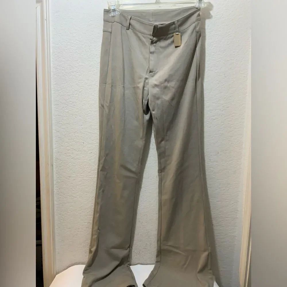 Thomas Wylde long straight leg Pants cream size XS P1